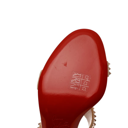 Christian Louboutin Krystal Fever 55 Sandals 36 Blush 10 of 10