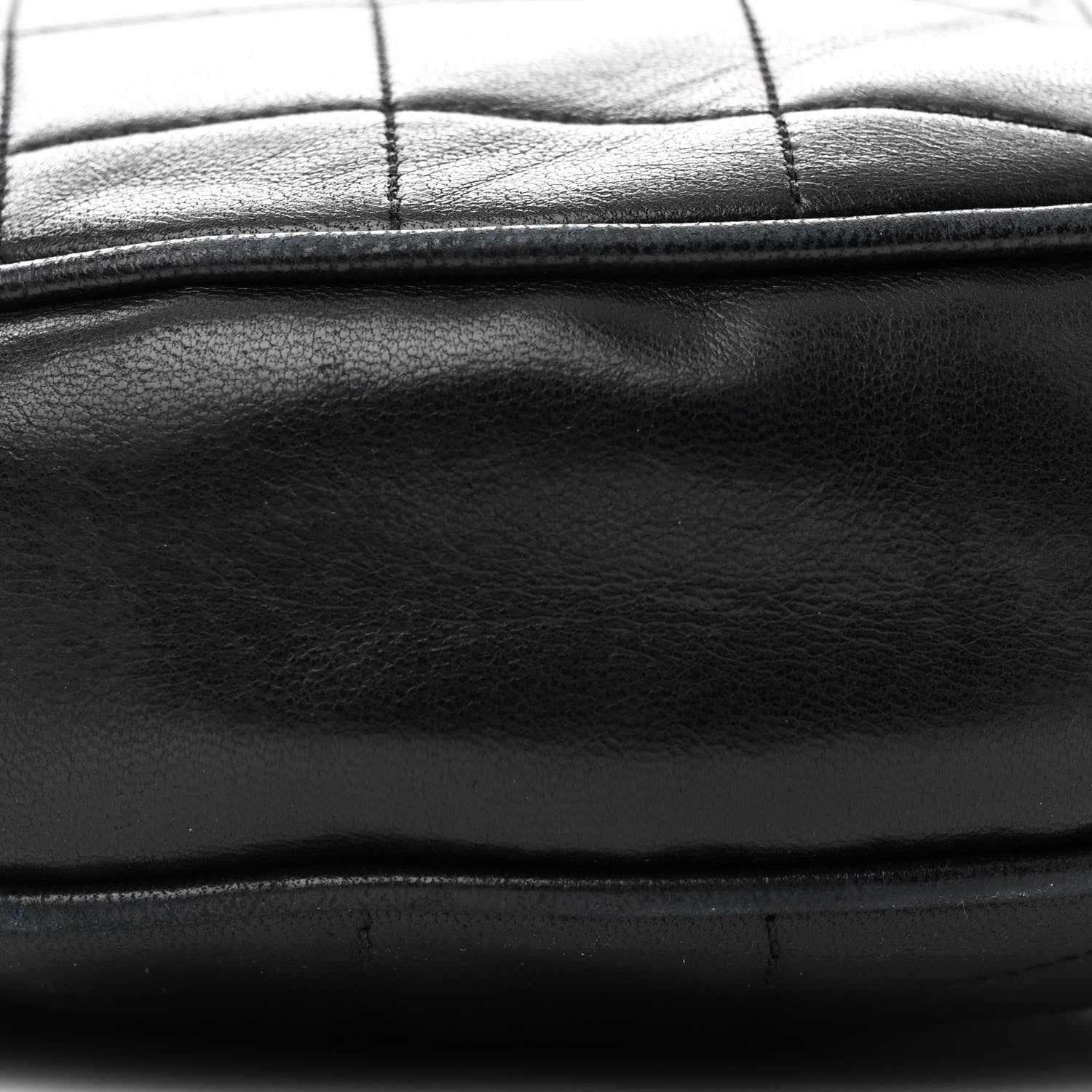 Chanel Lambskin Quilted Round Tassel Crossbody Bag Black 9 of 14