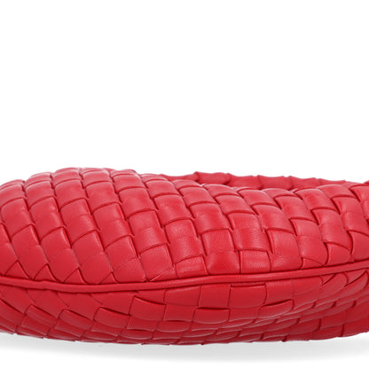 Bottega Veneta Nappa Intrecciato Baby Veneta Hobo Cardinal 10 of 10