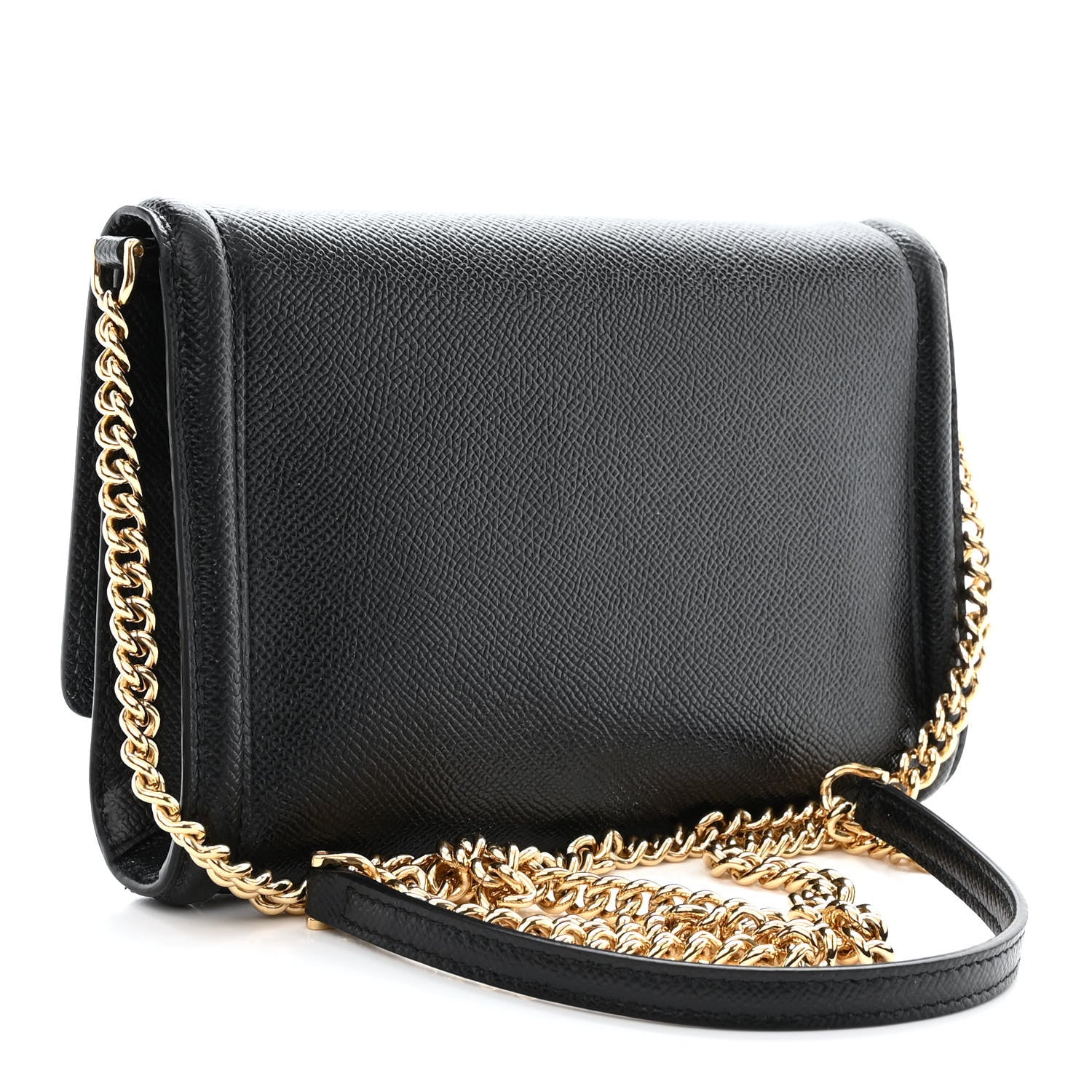 Salvatore Ferragamo Hammered Calfskin Vara Bow Minibag Black 3 of 11