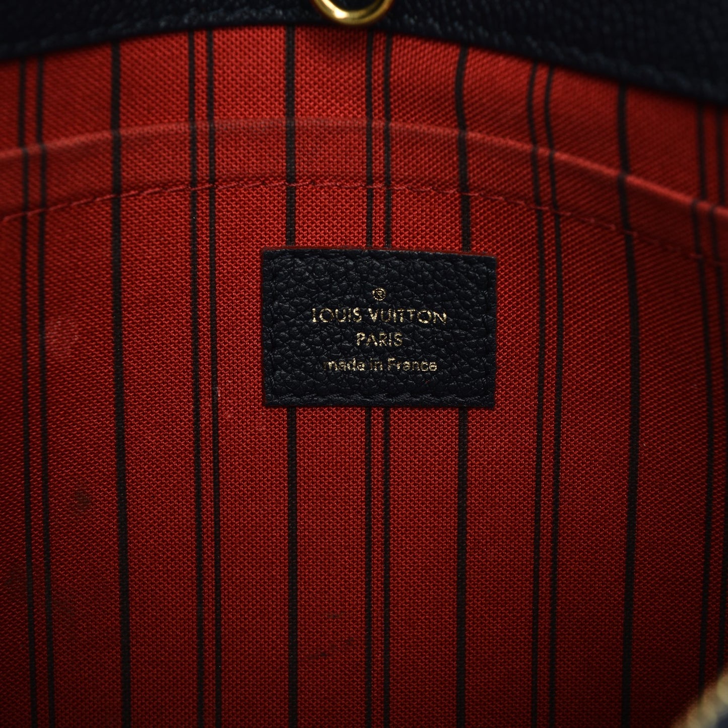 Empreinte Montaigne MM Marine Rouge