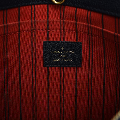 Louis Vuitton Empreinte Montaigne MM Marine Rouge 7 of 8