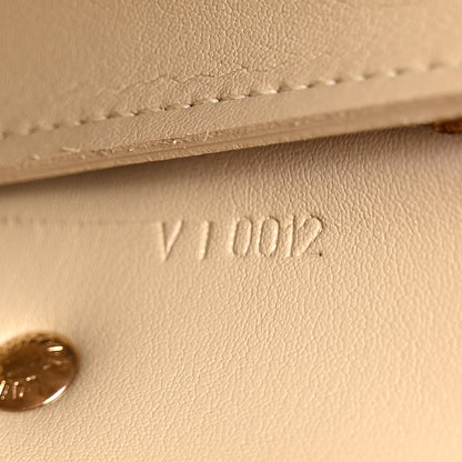 Louis Vuitton Vernis Lexington Fleurs Pochette Beige 7 of 7