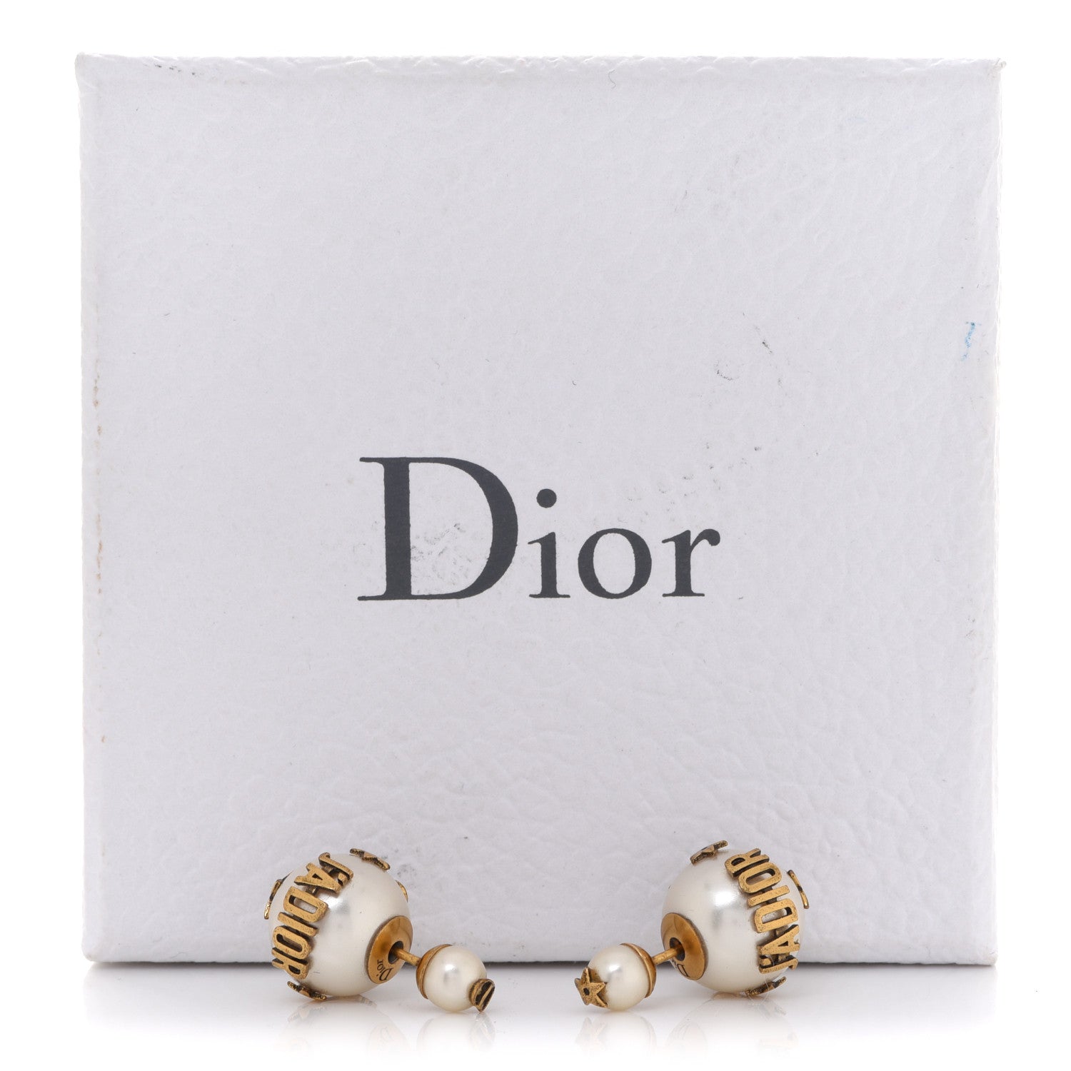 Christian Dior Pearl J'Adior Mise En Dior Tribal Earrings Gold 6 of 6