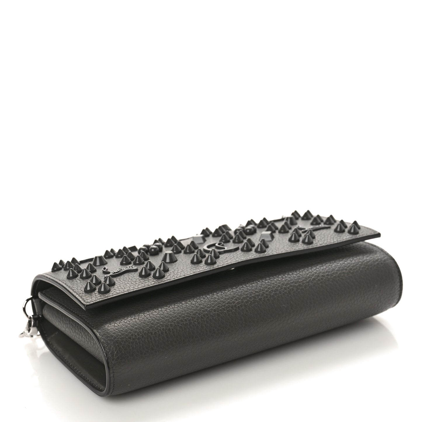 Calfskin Spikes Loubinthesky Paloma Wallet On Chain Rocket
