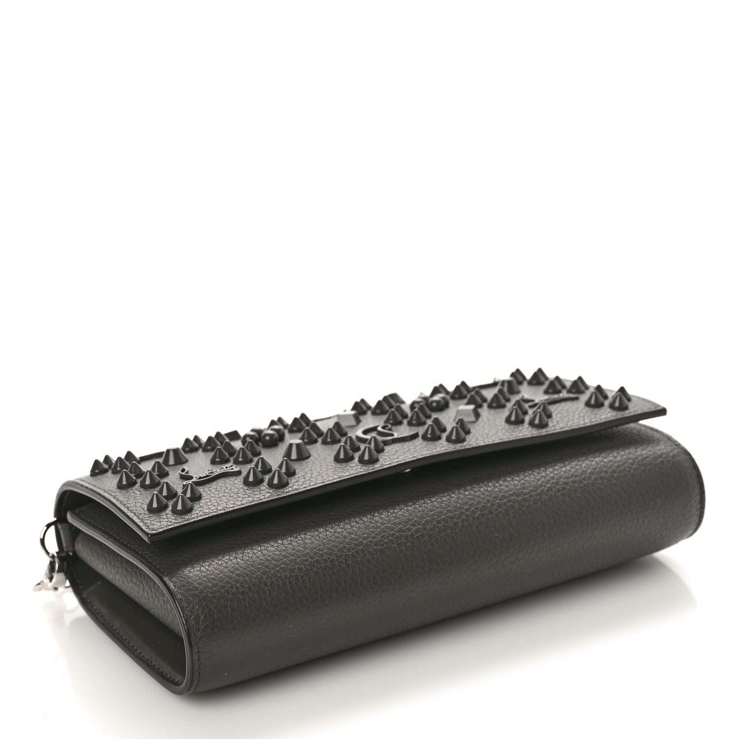 Christian Louboutin Calfskin Spikes Loubinthesky Paloma Wallet On Chain Rocket 4 of 8
