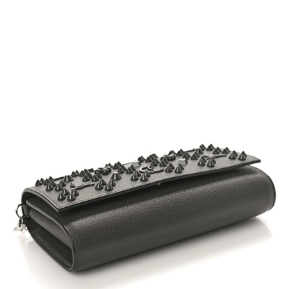Christian Louboutin Calfskin Spikes Loubinthesky Paloma Wallet On Chain Rocket 4 of 8