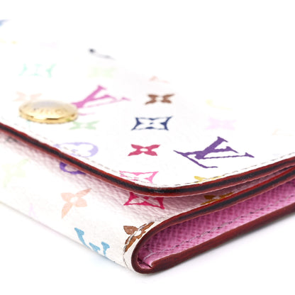 Louis Vuitton Monogram Multicolor Multicles 4 Key Holder White Litchi 12 of 13