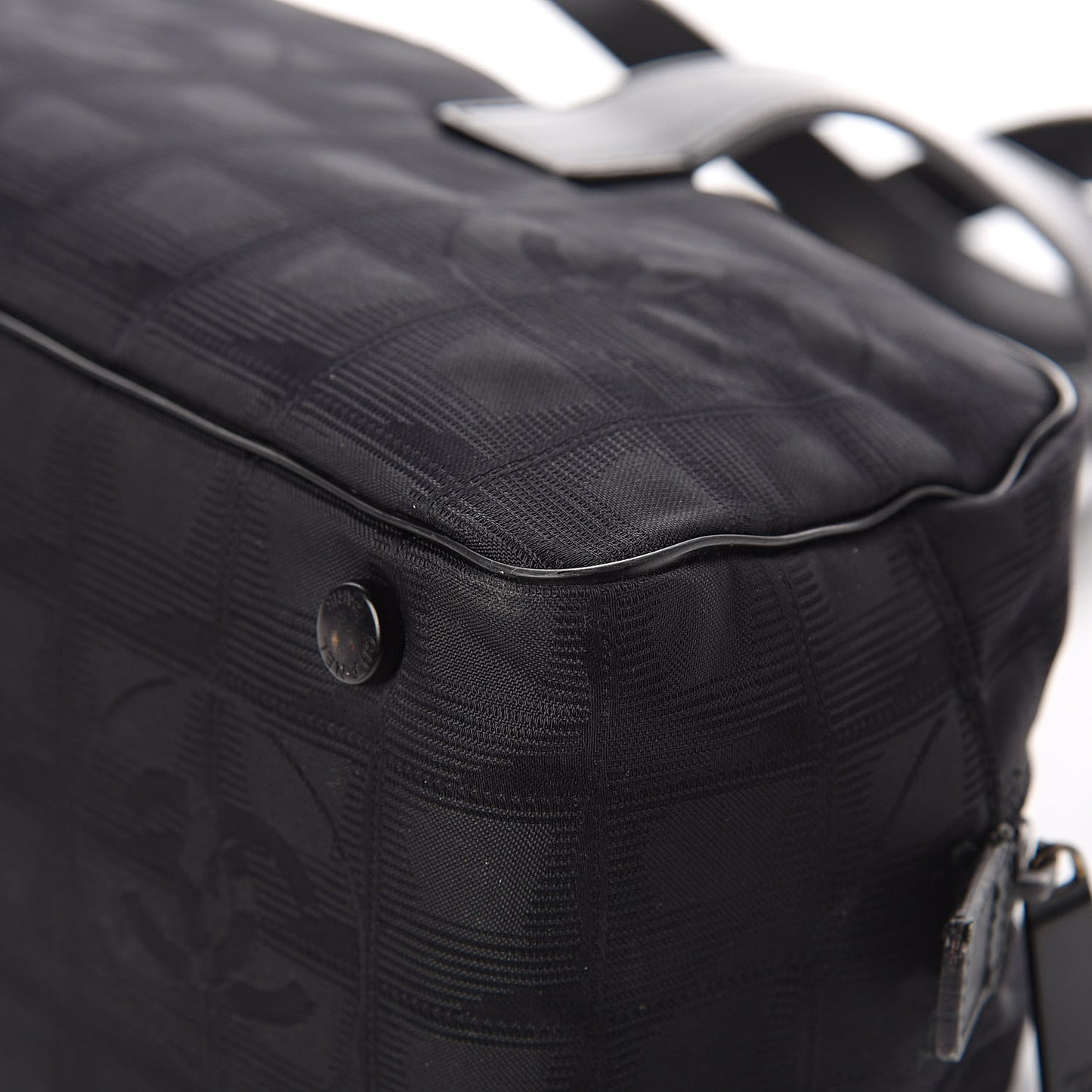 Nylon Travel Bowler Black