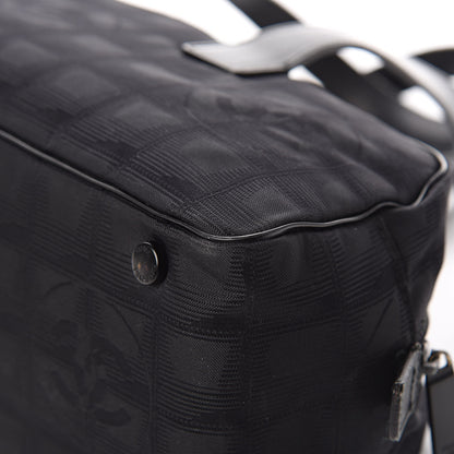 Chanel Nylon Travel Bowler Black 14 of 15