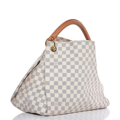 Louis Vuitton Damier Azur Artsy MM 3 of 9
