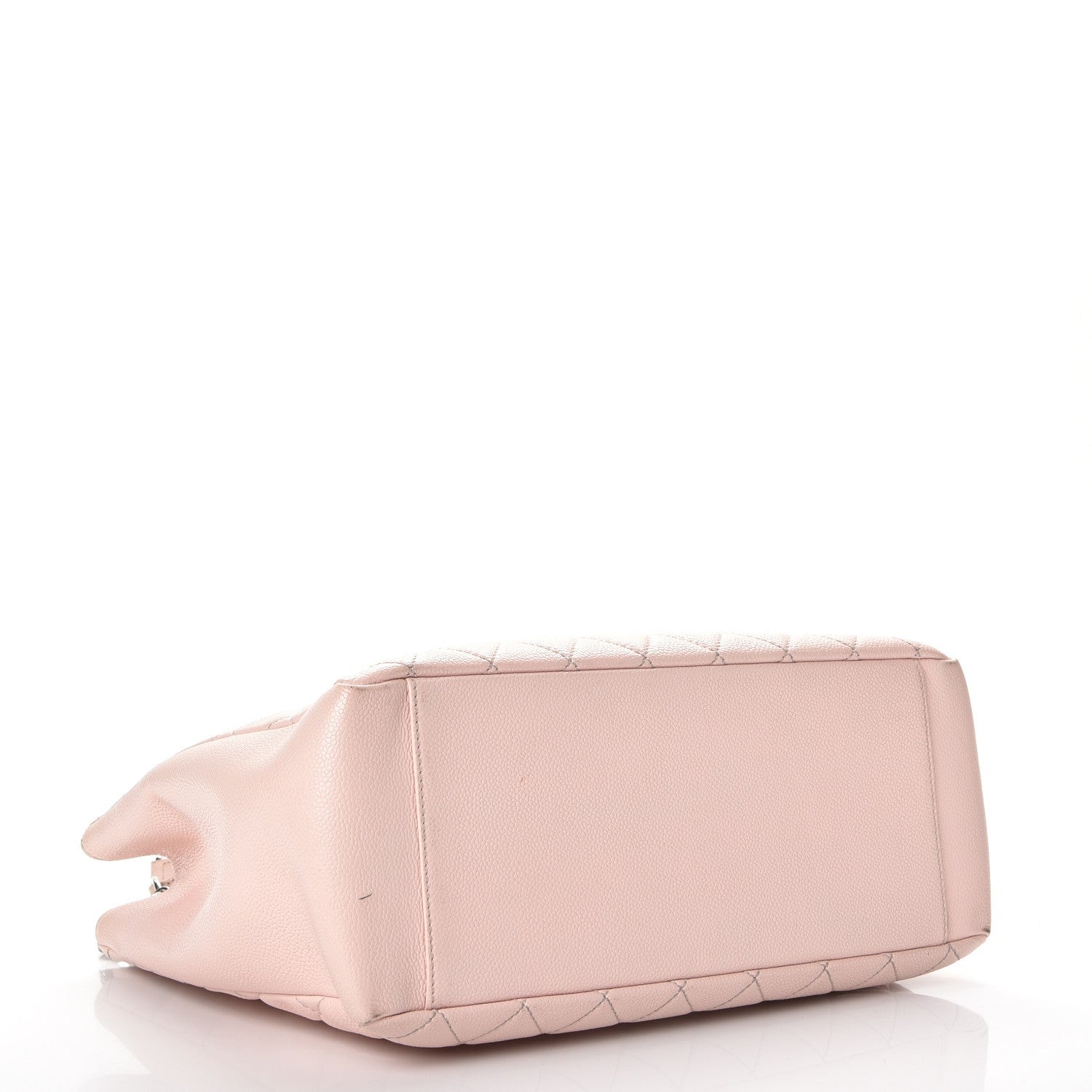 Chanel Caviar Quilted Grand Shopping Tote GST Light Pink 4 of 16