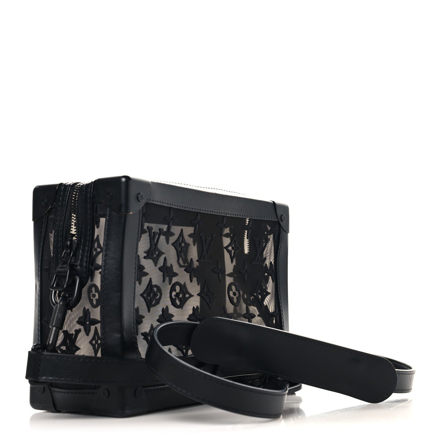 Monogram See Through Soft Trunk Black