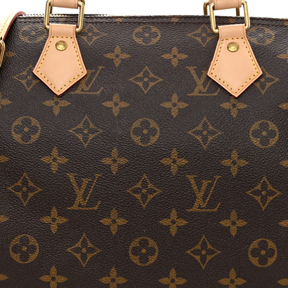 Louis Vuitton LOUIS VUITTON Monogram Speedy Bandouliere 30 8 of 13
