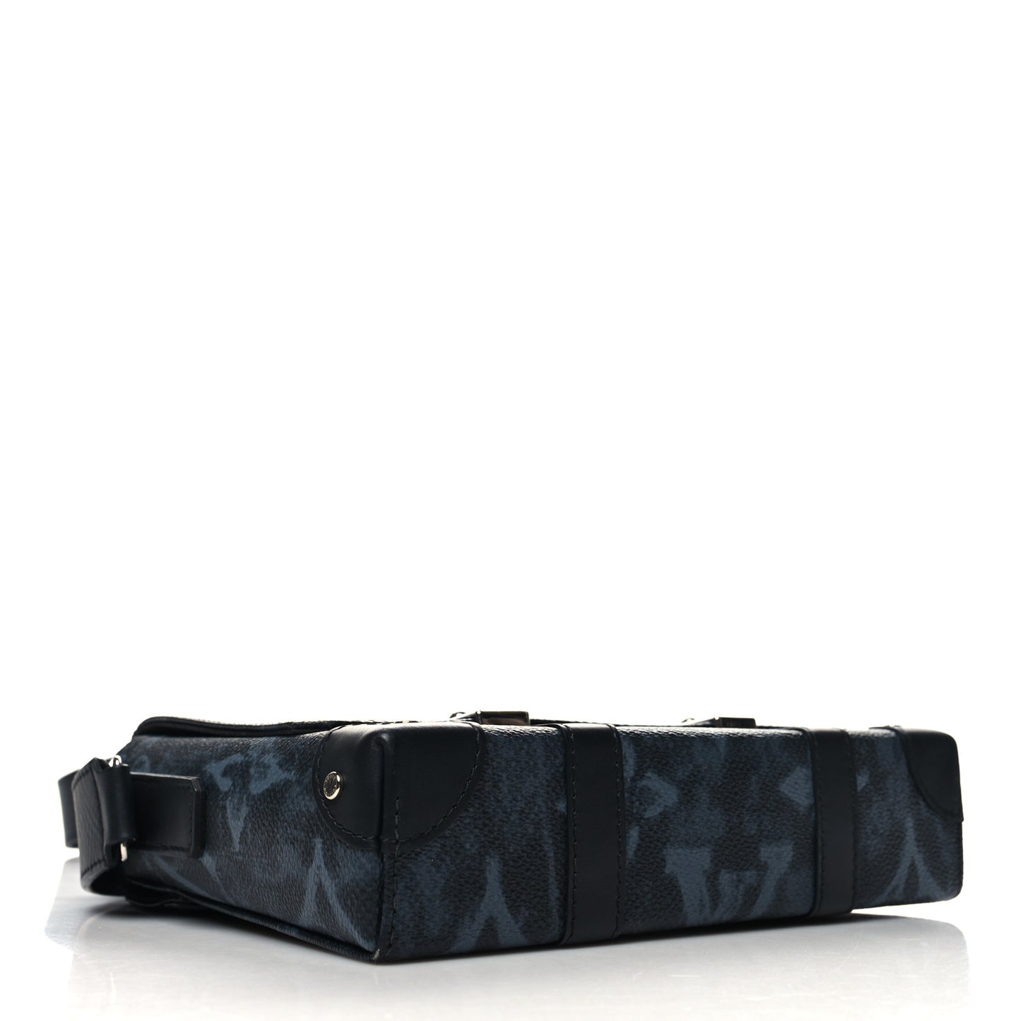 Monogram Pastel Trunk Messenger Black