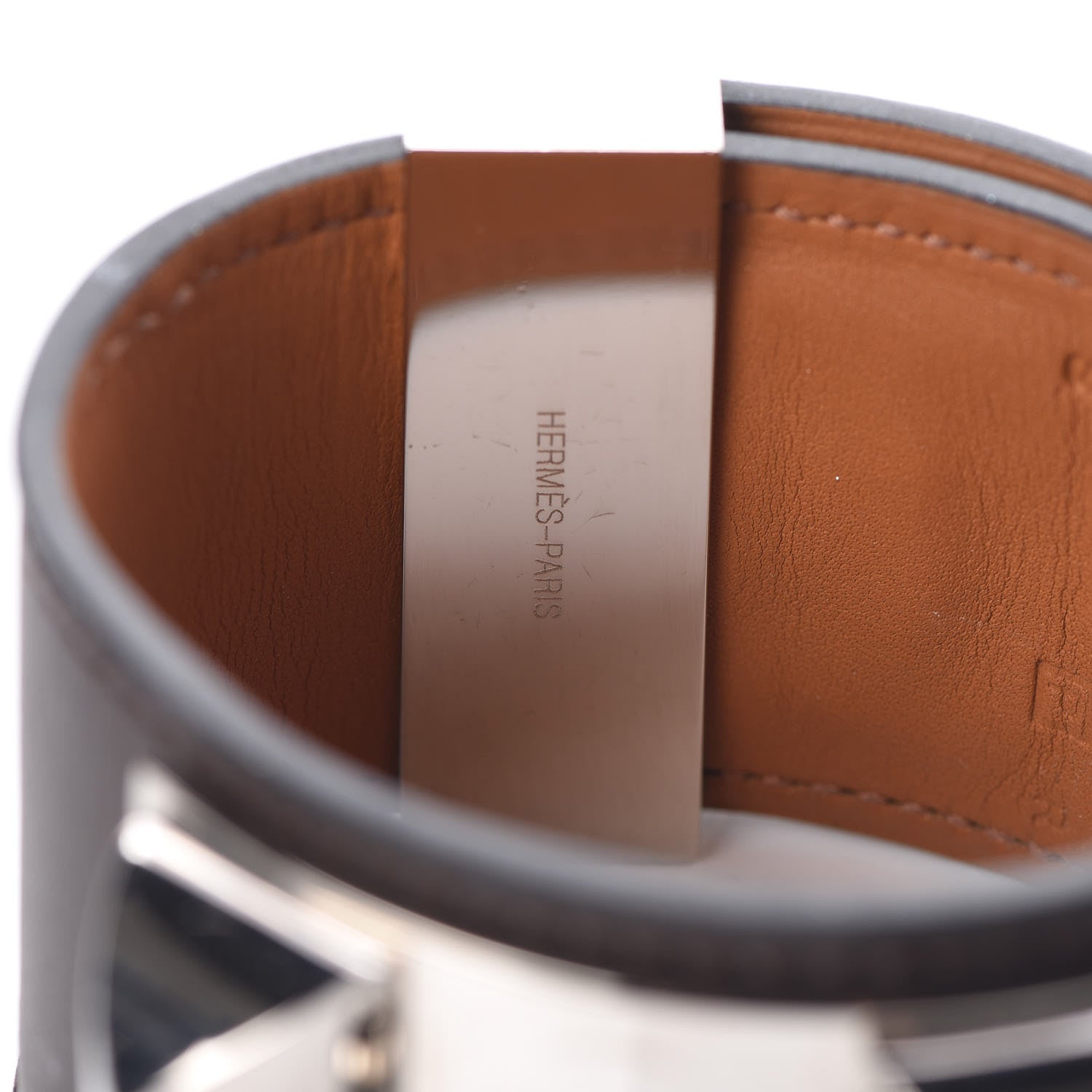 Hermes Chamonix Collier de Chien CDC Bracelet S Chocolate 6 of 7