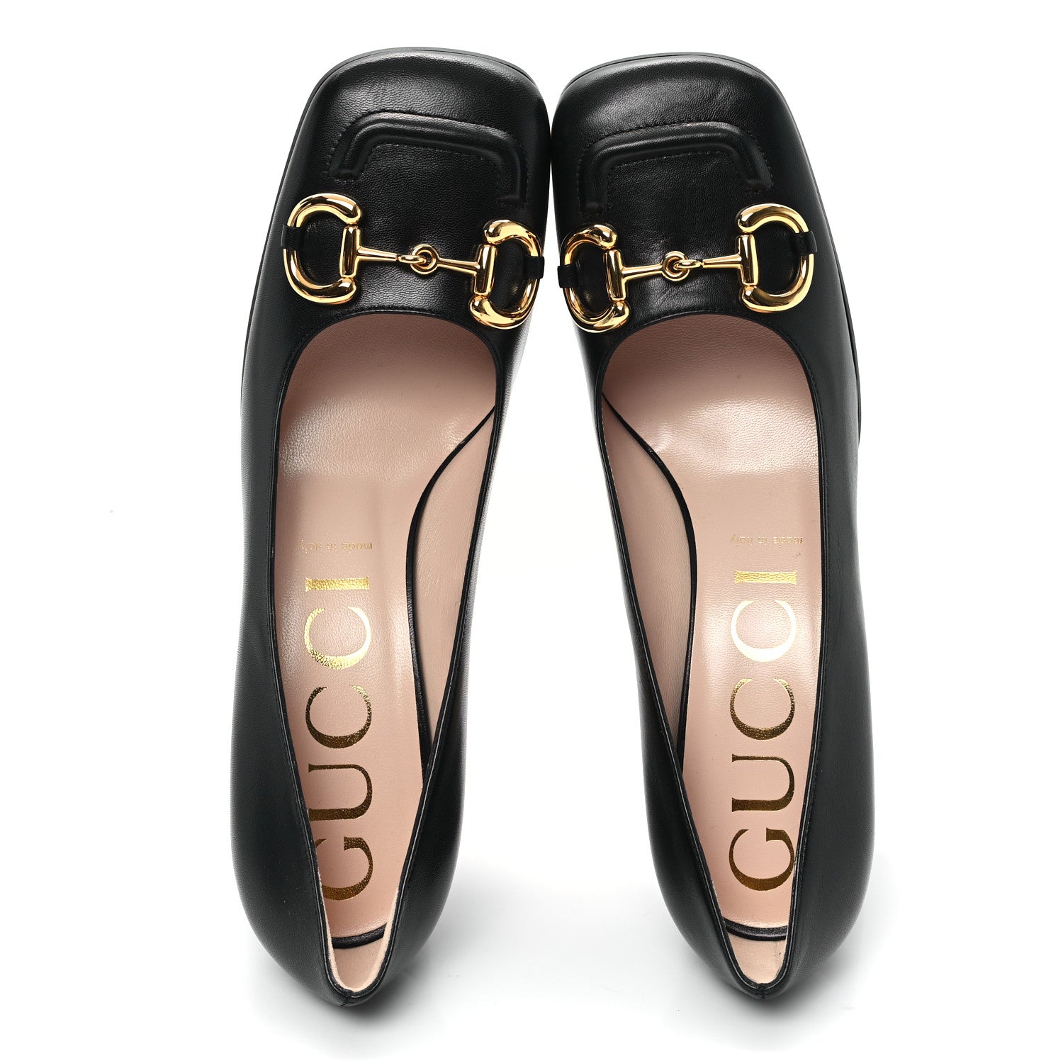 Gucci Malaga Kid Horsebit 75mm Pumps 41 Black 2 of 10