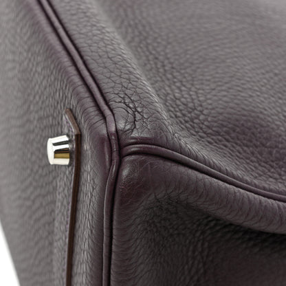 Hermes Togo BIRKIN 30 Raisin 12 of 14