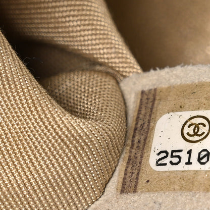 Chanel Metallic Lambskin Medium Scaled Boy Flap Gold 7 of 10
