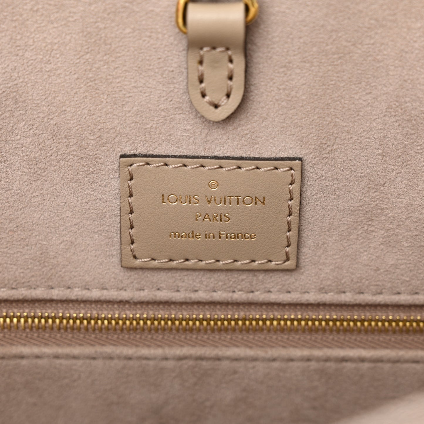 Empreinte Monogram Giant Onthego MM Tourterelle Creme