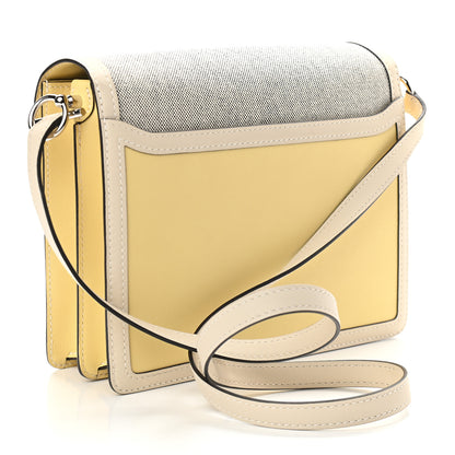 Hermes Toile Swift Sac Roulis 23 Jaune Poussin 3 of 9