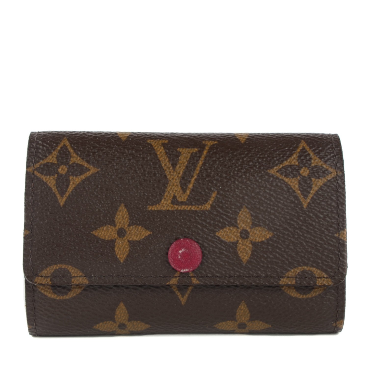 Louis Vuitton Monogram 6 Key Multicles Holder Fuchsia 1 of 8