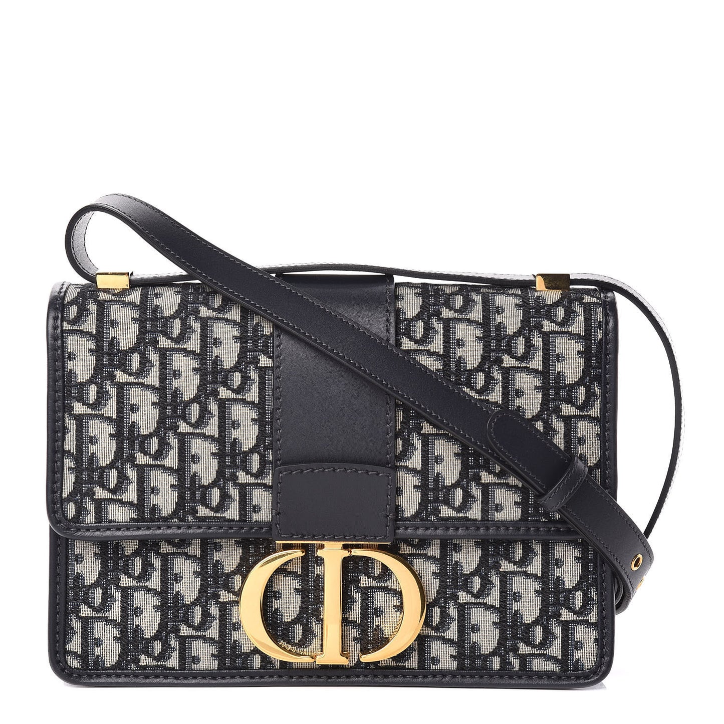 Oblique 30 Montaigne Flap Bag Blue
