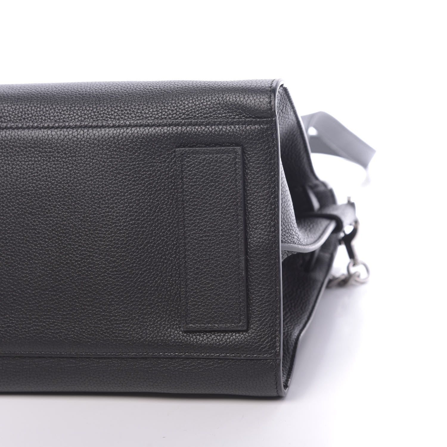Saint Laurent Grained Calfskin Small Supple Sac De Jour Duffle Black 9 of 9