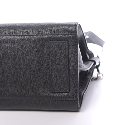 Saint Laurent Grained Calfskin Small Supple Sac De Jour Duffle Black 9 of 9