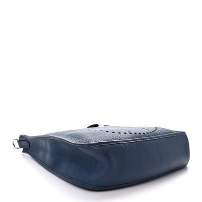 Hermes Buffle Skipper Evelyne GM Bleu Saphir 4 of 10