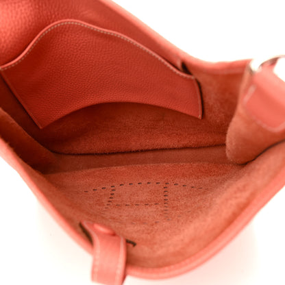 Hermes Taurillon Clemence Evelyne PM Crevette 5 of 18