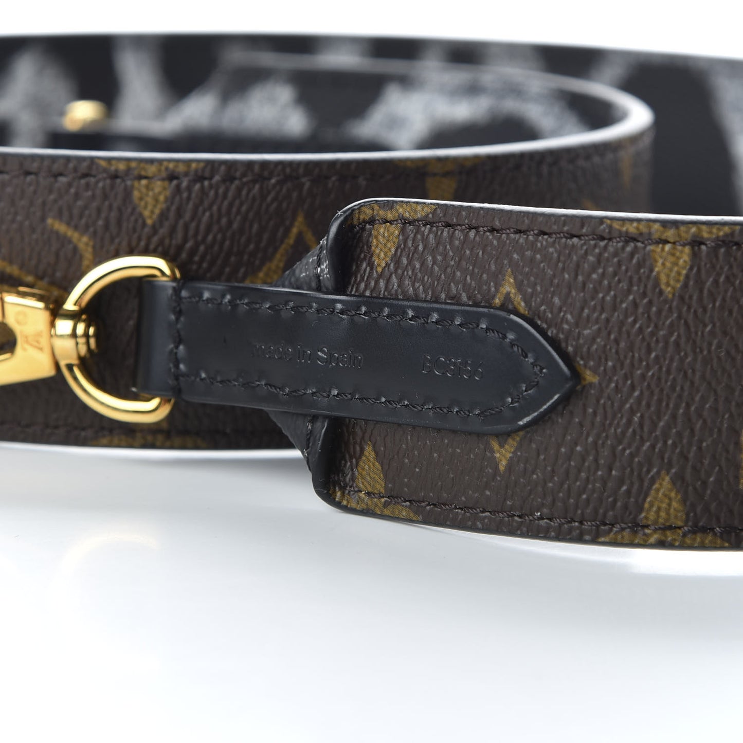 Monogram Animal Bandouliere Shoulder Strap Grey