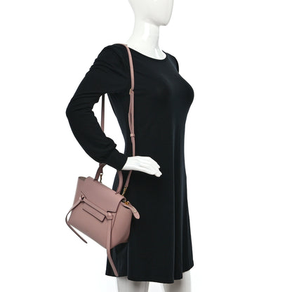 Celine Grained Calfskin Nano Belt Bag Vintage Pink 2 of 9