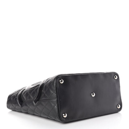 Chanel Calfskin Quilted Large Cambon Tote Black 4 of 12