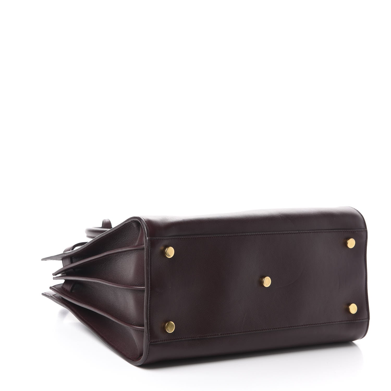 Saint Laurent Calfskin Small Sac De Jour Amarena 4 of 10