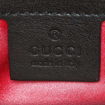 Gucci Velvet Matelasse Medium GG Marmont Shoulder Bag Black 6 of 16