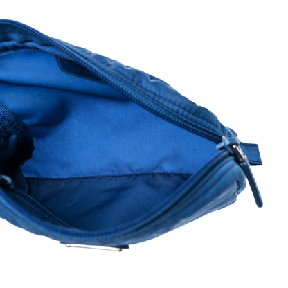 Prada Nylon Vela Cosmetic Pouch Cobalto 5 of 9
