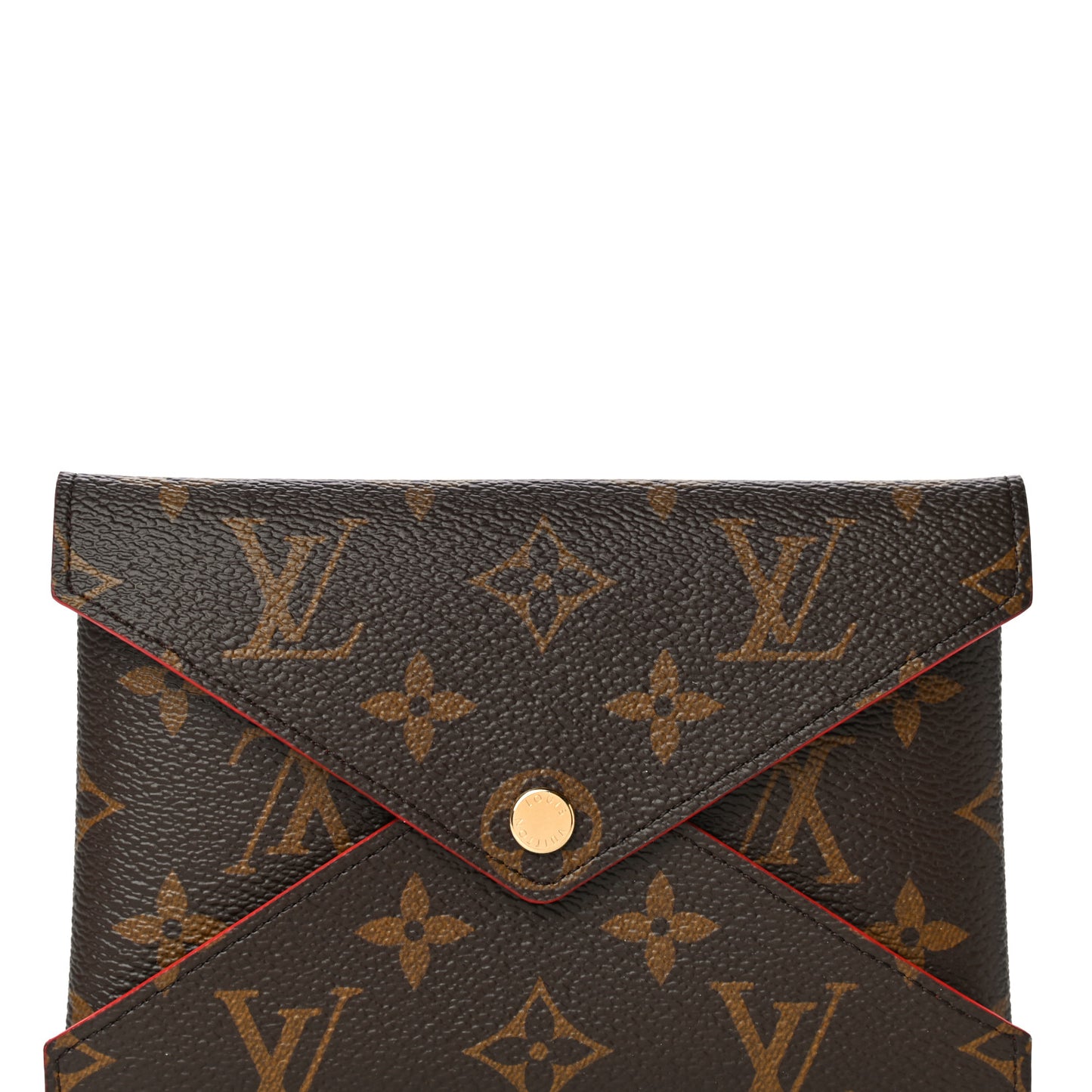 Monogram Medium Kirigami Pochette Insert Coquelicot
