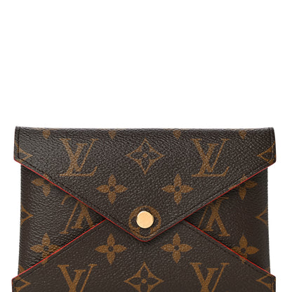Louis Vuitton Monogram Medium Kirigami Pochette Insert Coquelicot 7 of 10