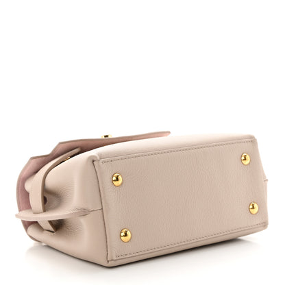 Louis Vuitton Soft Calfskin Mini Lockme Ever Greige 4 of 11