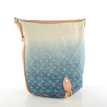 Louis Vuitton Denim Sunburst PM Messenger Blue 3 of 7