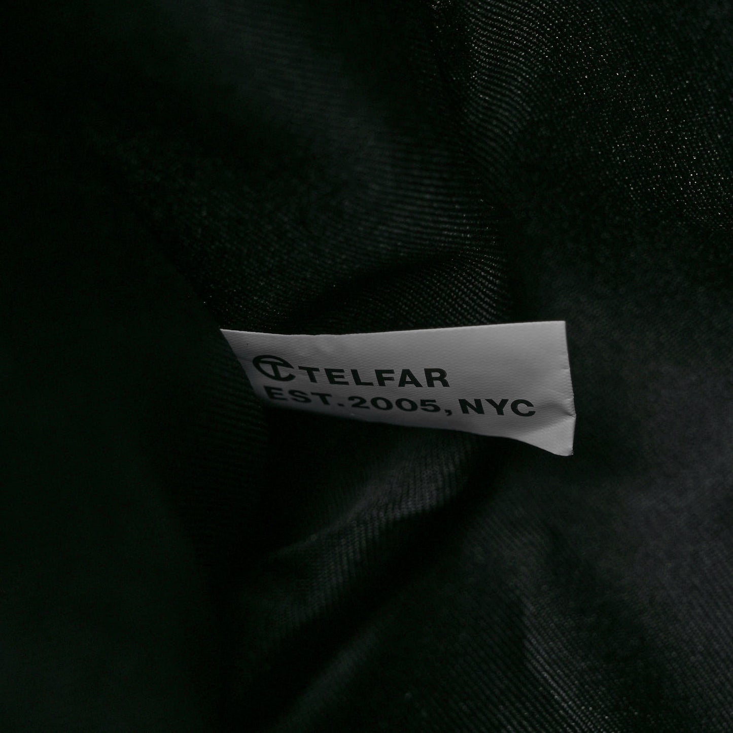 Vegan Leather Medium Shopping Bag Black