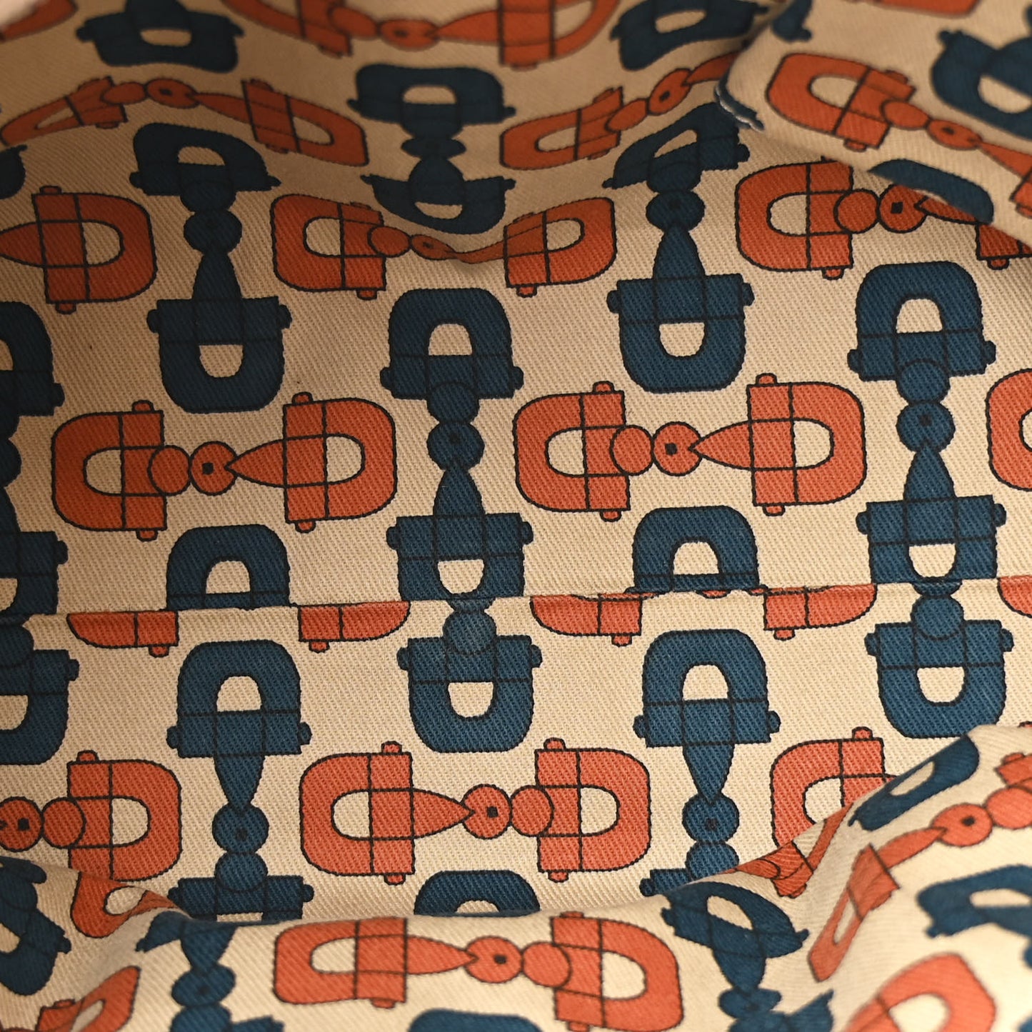 Guccissima Large Punch Tote Ivory