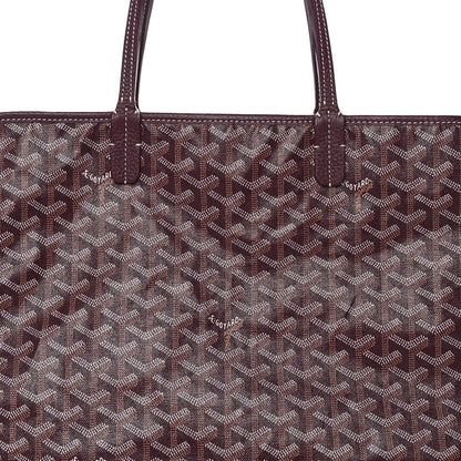 Goyard Goyardine Sac Hardy Pet Carrier PM Burgundy 9 of 15