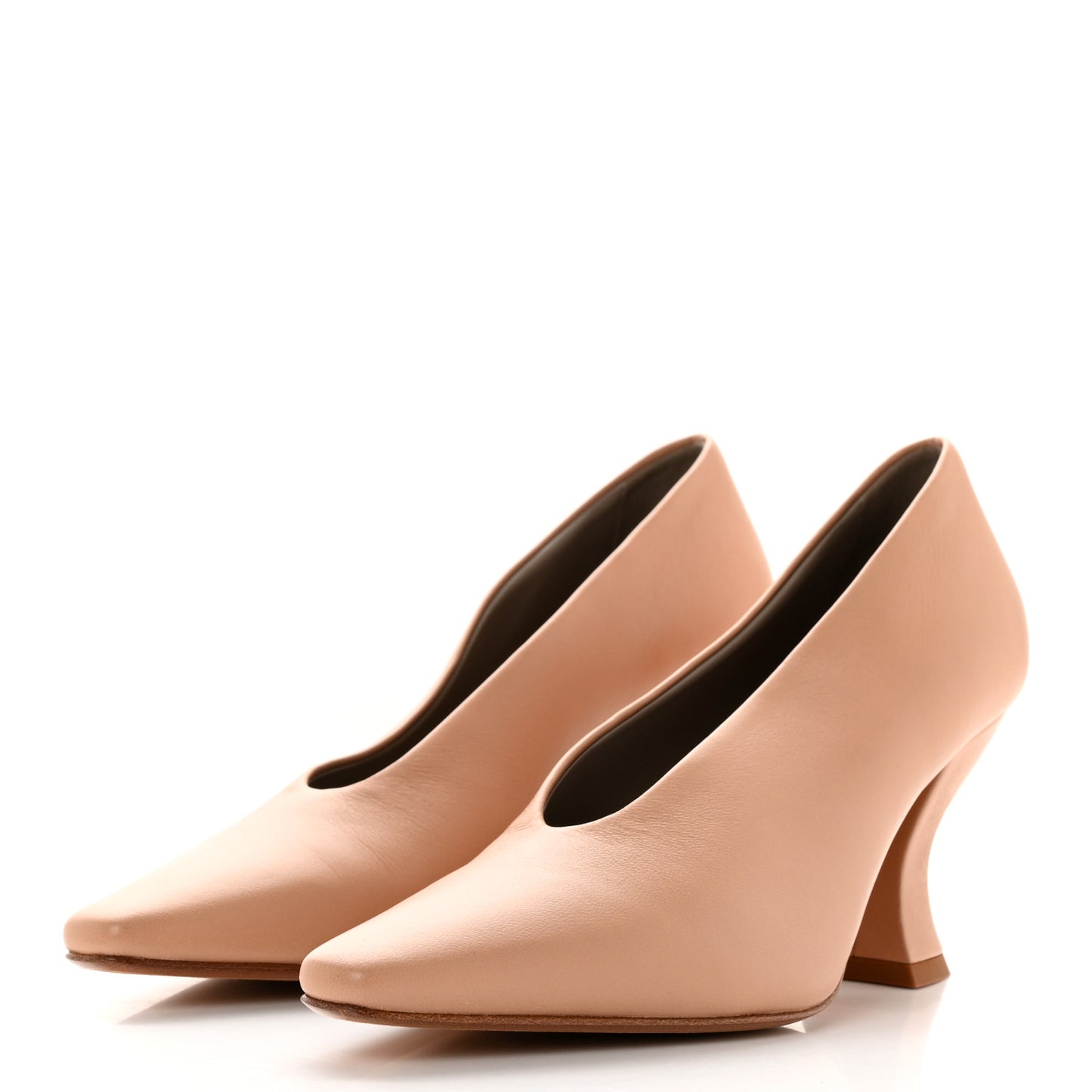 Nappa Almond Pumps 35 Nude
