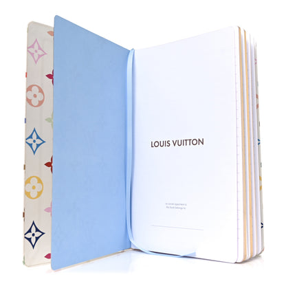 Louis Vuitton LV x TM Monogram Multicolor Jane Notebook MM White 5 of 7