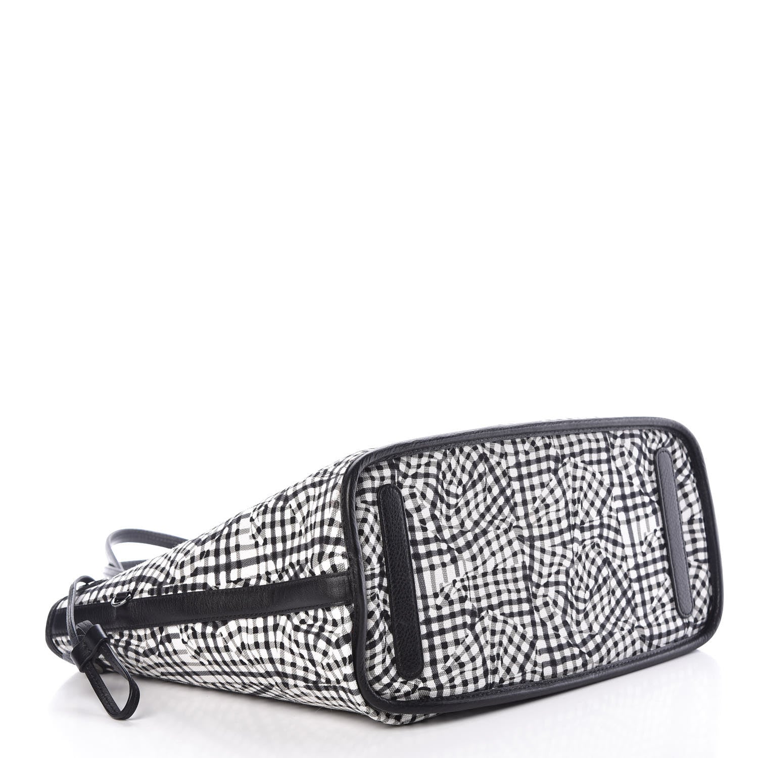 MCM Visetos Medium Liz Reversible Shopper Tote Black 7 of 13