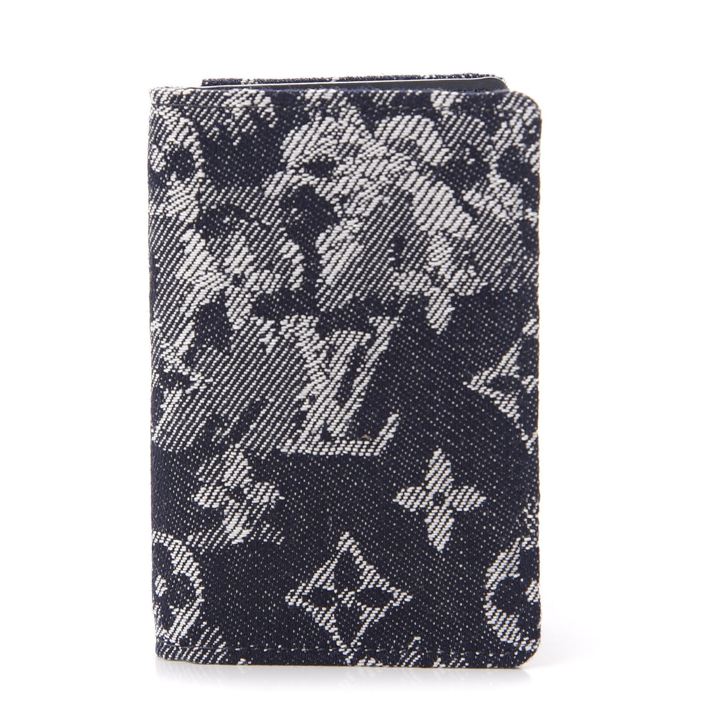 Monogram Tapestry Pocket Organizer Bleu