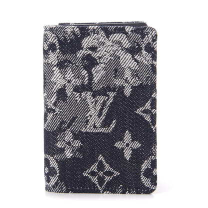 Louis Vuitton Monogram Tapestry Pocket Organizer Bleu 1 of 7