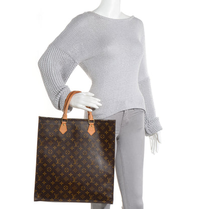 Louis Vuitton Monogram Sac Plat 2 of 16